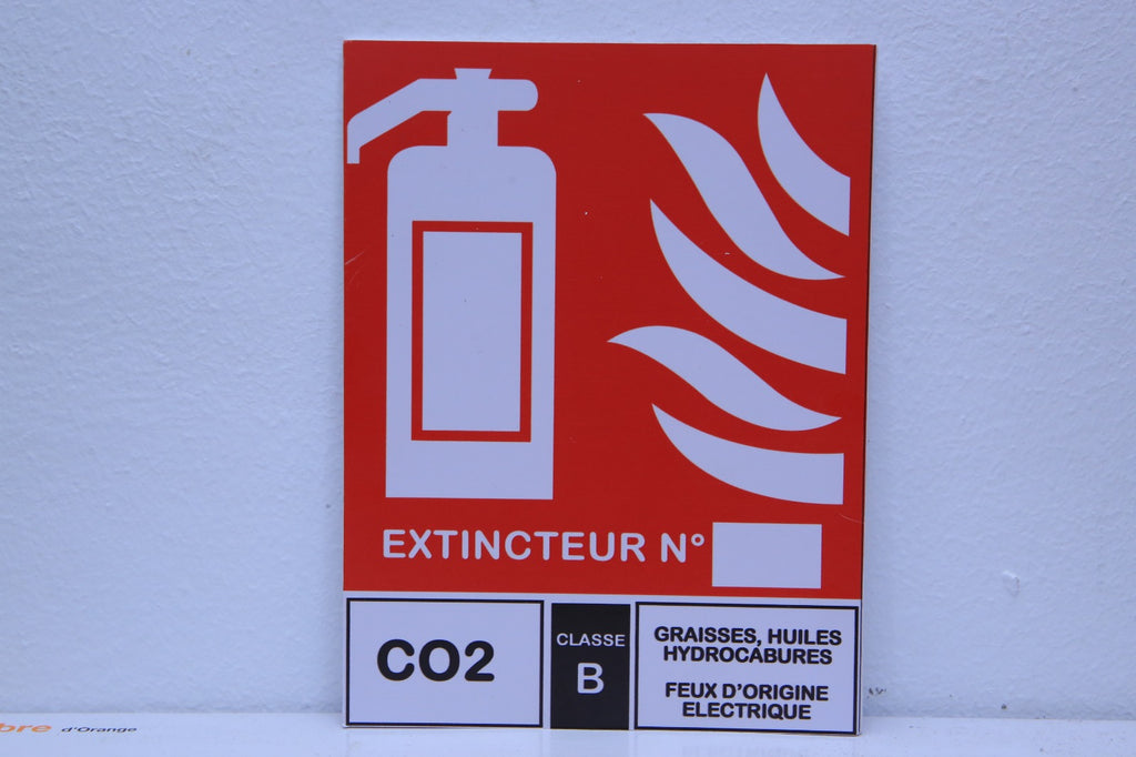 Panneau de signalisation extincteur
