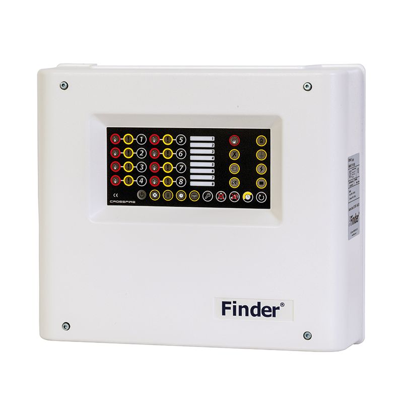 Centrale incendie Conventionelle 8 zones FF CF108 (CE) EN54-2 EN54-4